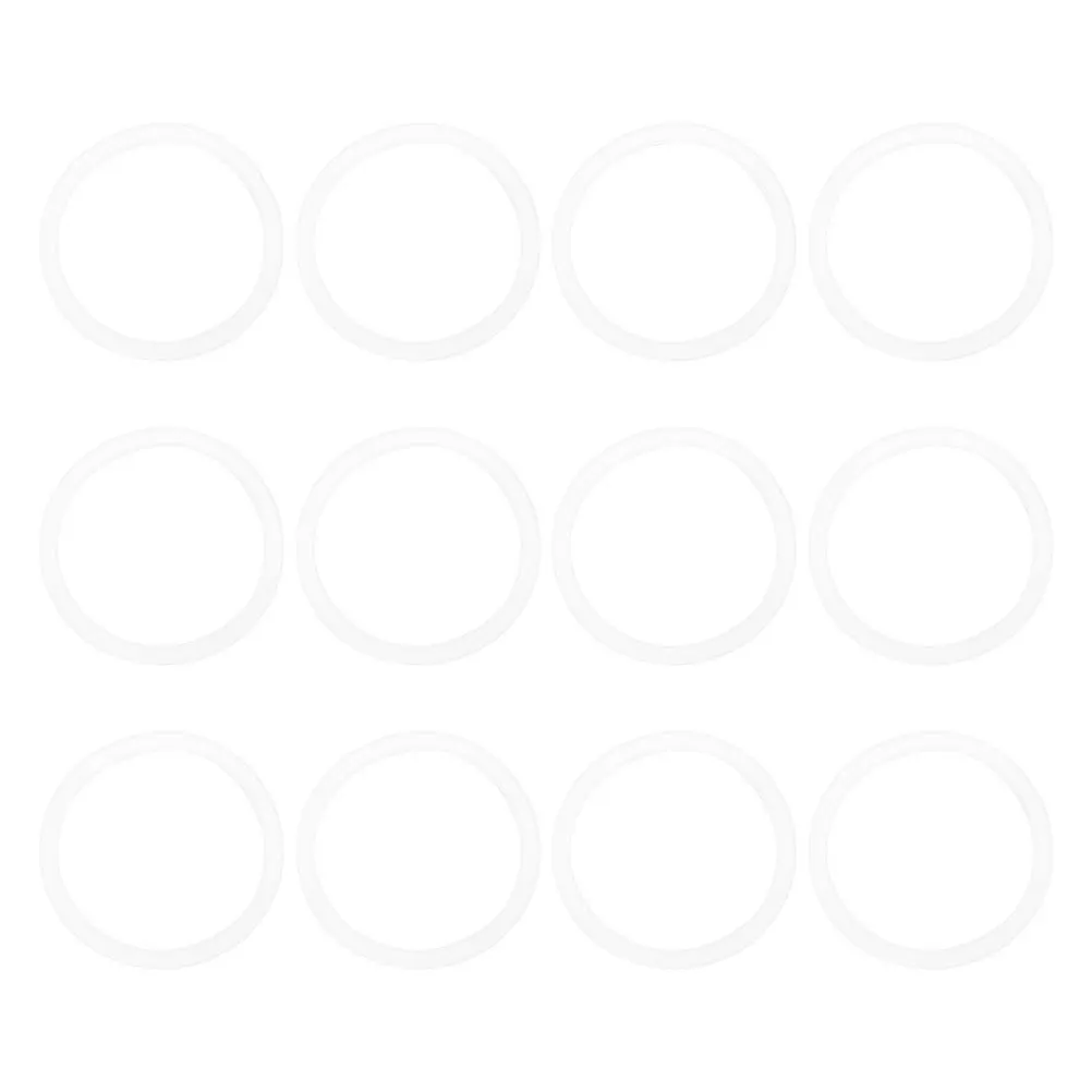 

12Pcs Silicone Jar Gaskets Replacement Airtight Leakproof Sealing Rings 86mm Wide Mouth Silicone Seal for Mason Jars