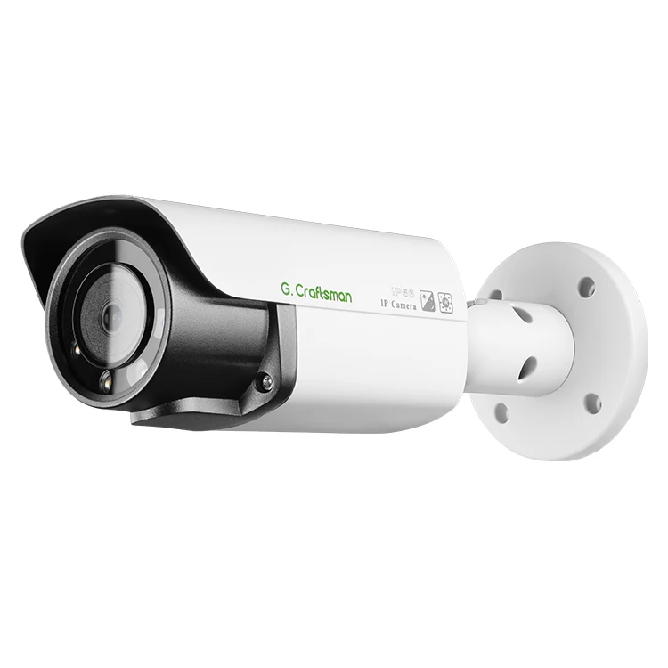 GA-B3FD-M12S(AG) Outdoor IP POE CCTV Security Bullet Camera 12MP 6K 30FPS Full Color Night Vision Human Vehicle Detection