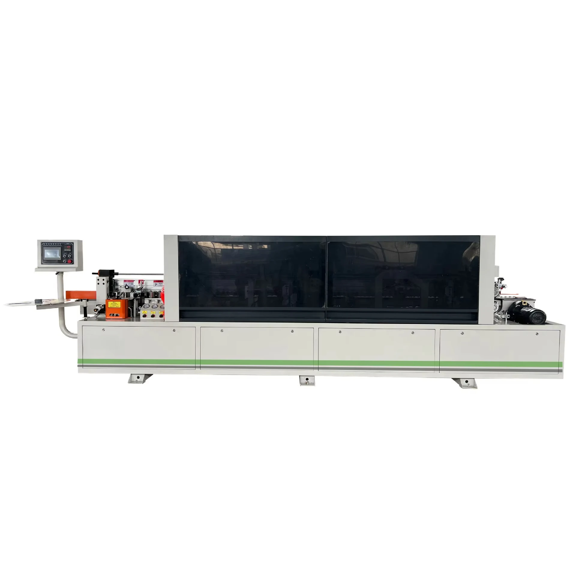 With PVC Melamine Ber High-Speed Automatic Banding Machine for Wood Based Panels Machineryabinets
