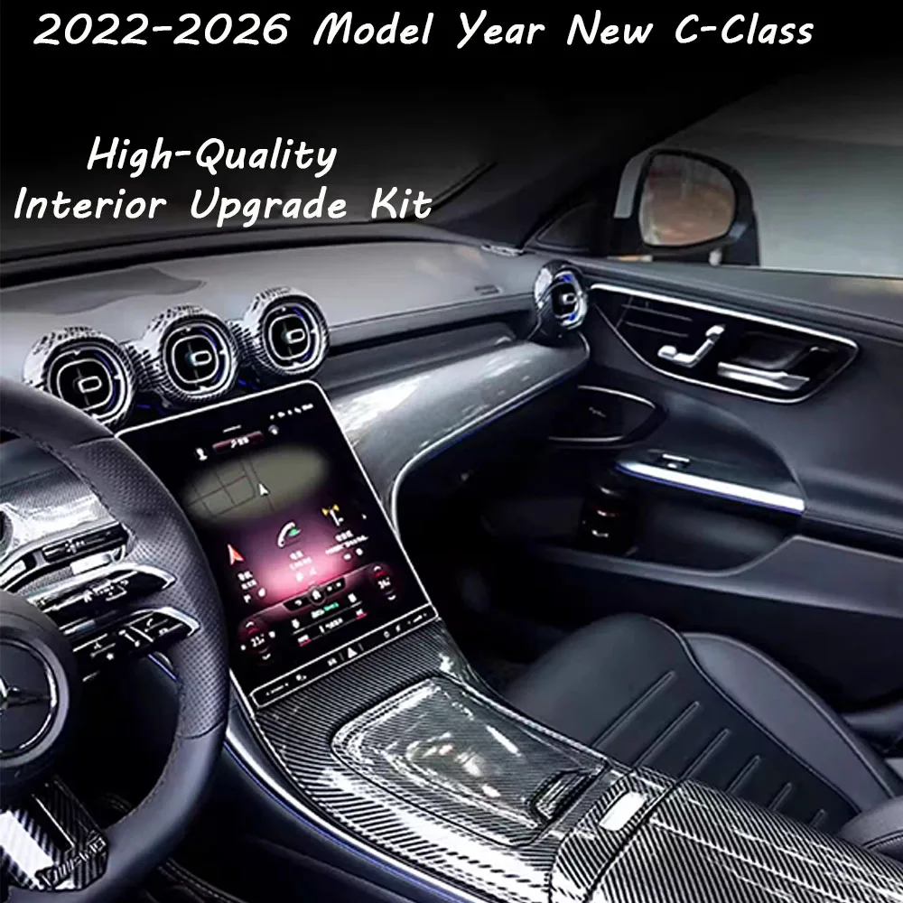 

Car Interiors Dashboard Air Vent Panels Armrest Glove Box Covers For The Mercedes-Benz C-Class W206(2022–2026)C200LC260L C350el