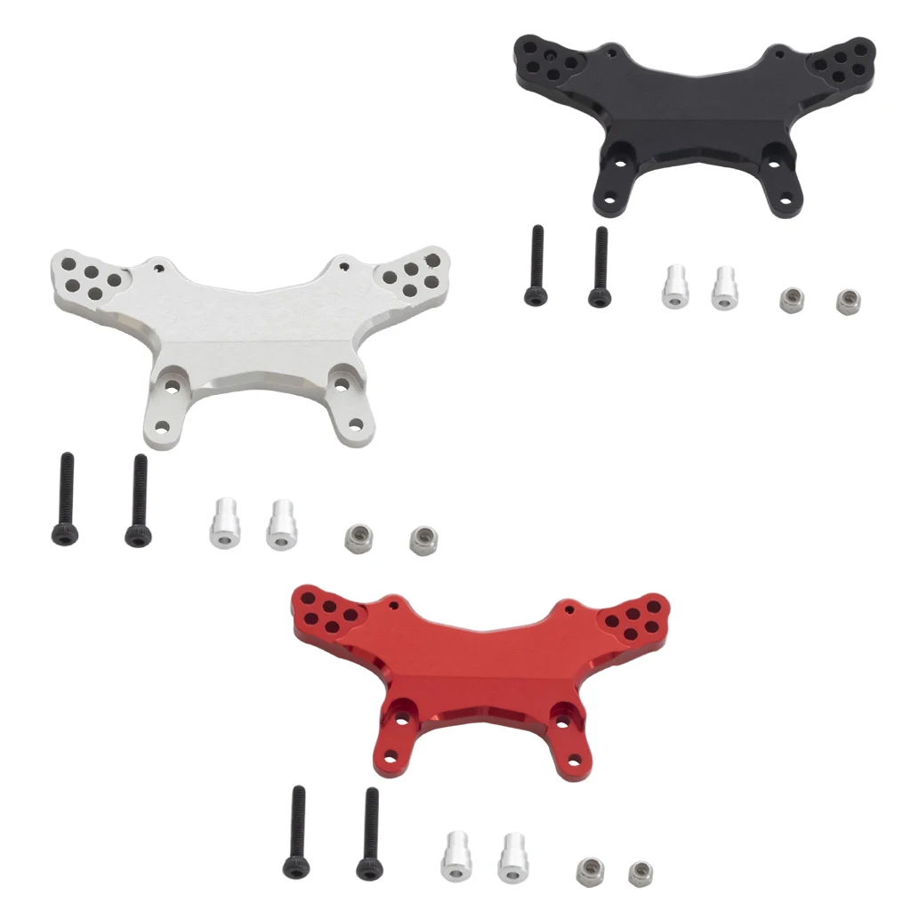 Multiple Positioning Holes 1:18 Metal Front Shock Mount Vehicle Models Replacement Upgrade Parts