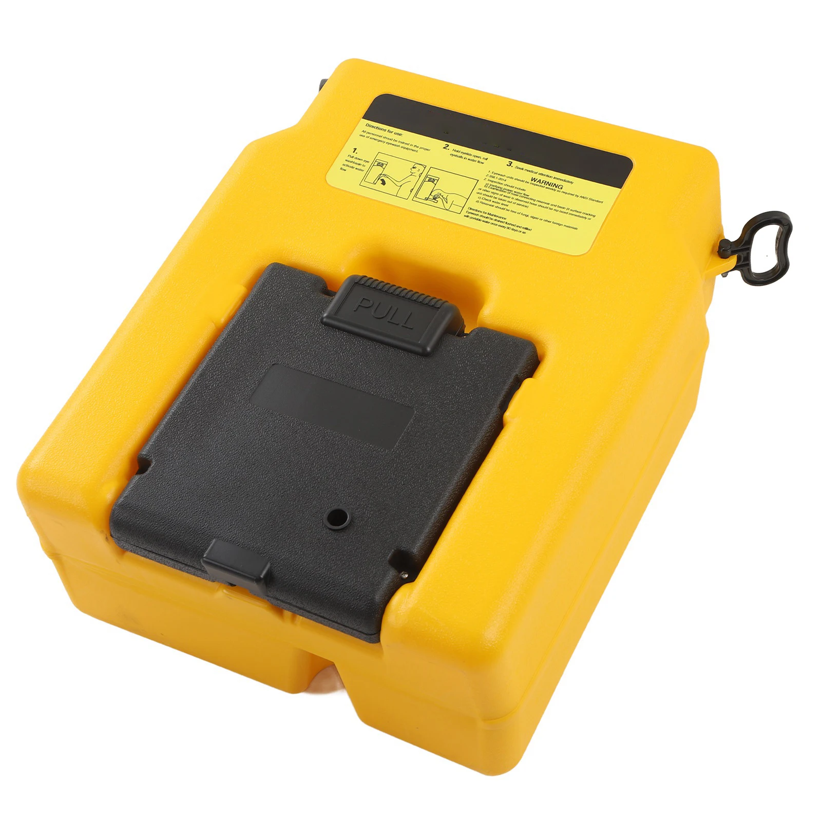 Premium Safe Eye Wash Station 53L 14 Gallon Refillable Wall Mounted Safety Emergency Eye Washing Station Protection Accessory