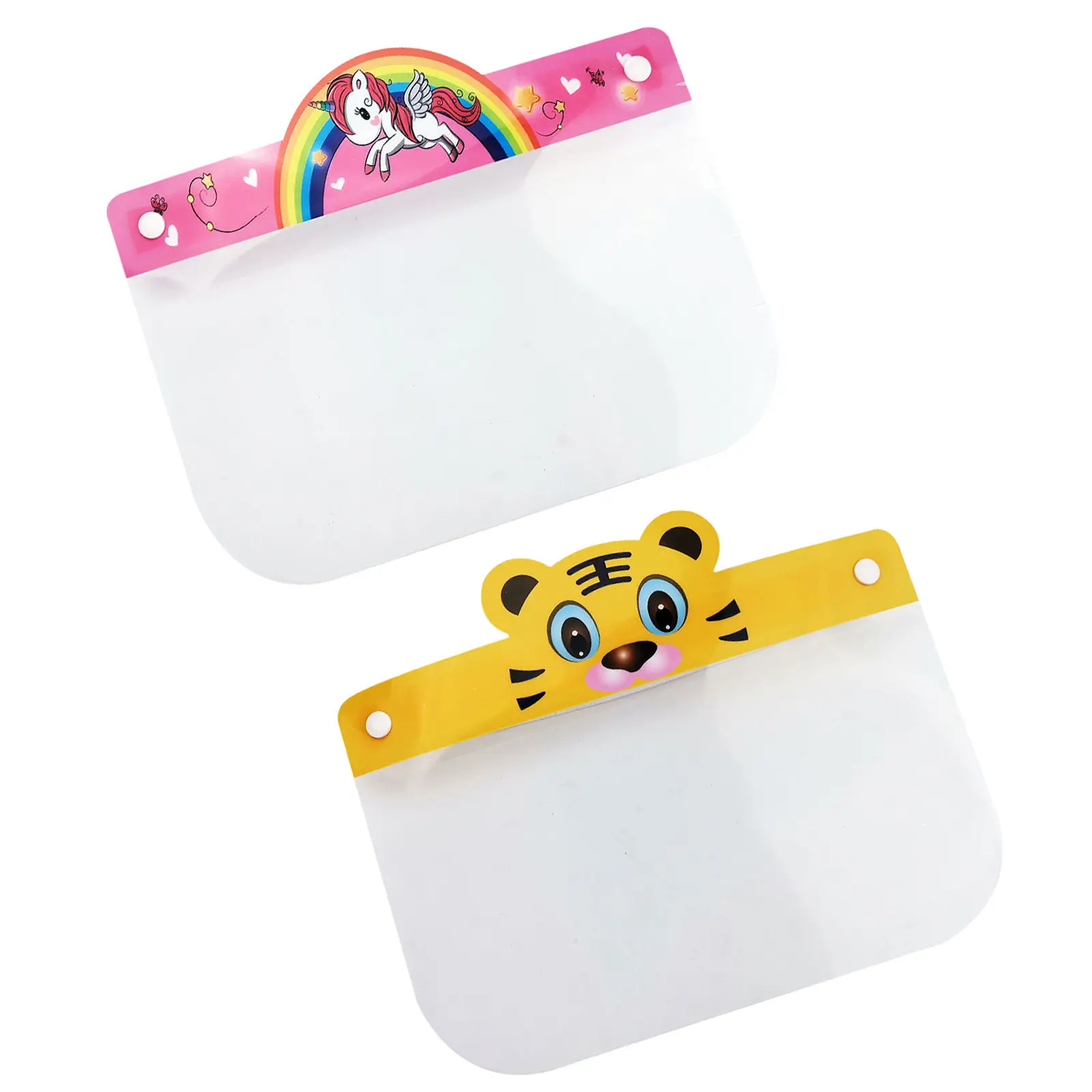 2 Pcs Facial Mask Face Masks for Pre Teens Protector Cute Transparent