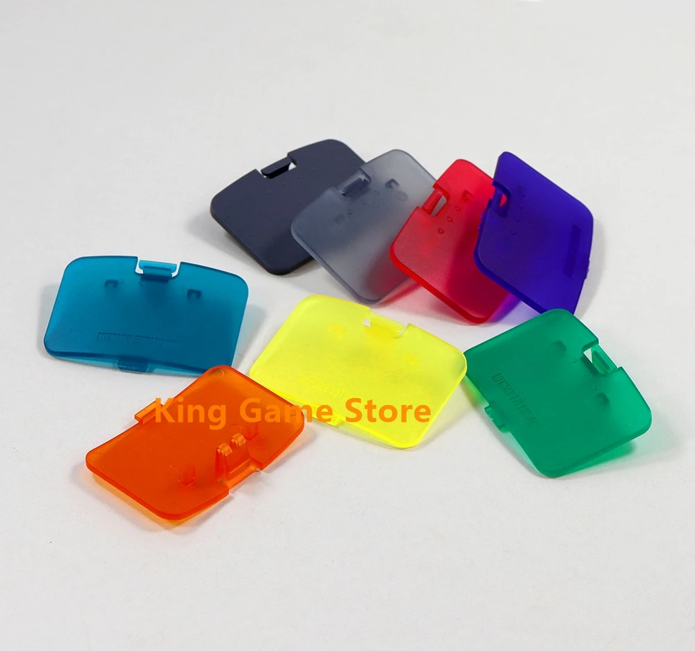 50ピース/ロットマルチ色メモリトップカバーパックN64ジャンパー朴64メモリ拡張ドア交換部品