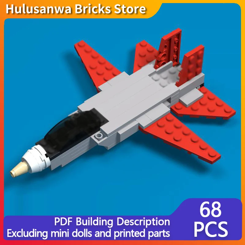 

Micro F-14A Fighter Plane 6C Model MOC Building Bricks War Equipment Modular Technology Gifts Holiday Assemble Children Toy Suit