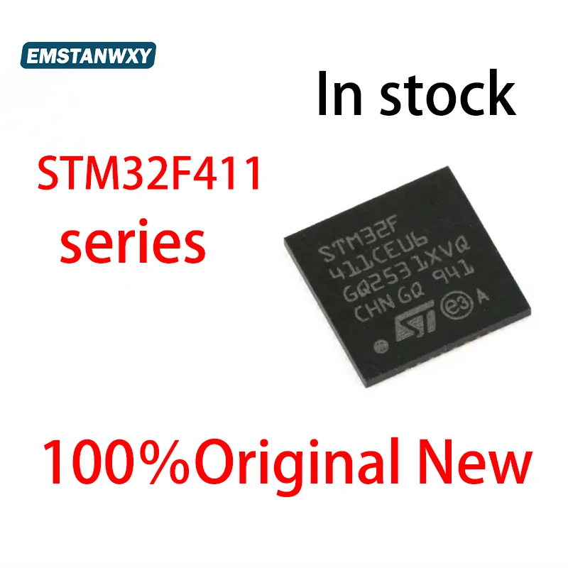 

(1 шт.) 100% новый чип STM32F411CEU6 STM32F411RCT6 STM32F411CCU6 STM32F411VET6 STM32F411RET6 STM32F411CEY6 ARM IC