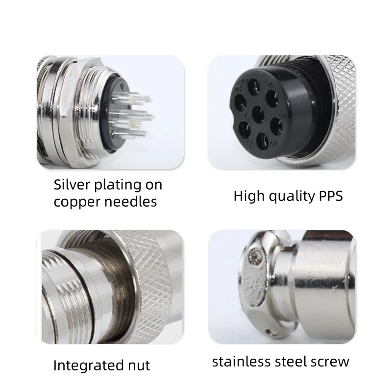 Рисунок 4 - Авиационный разъем GX12