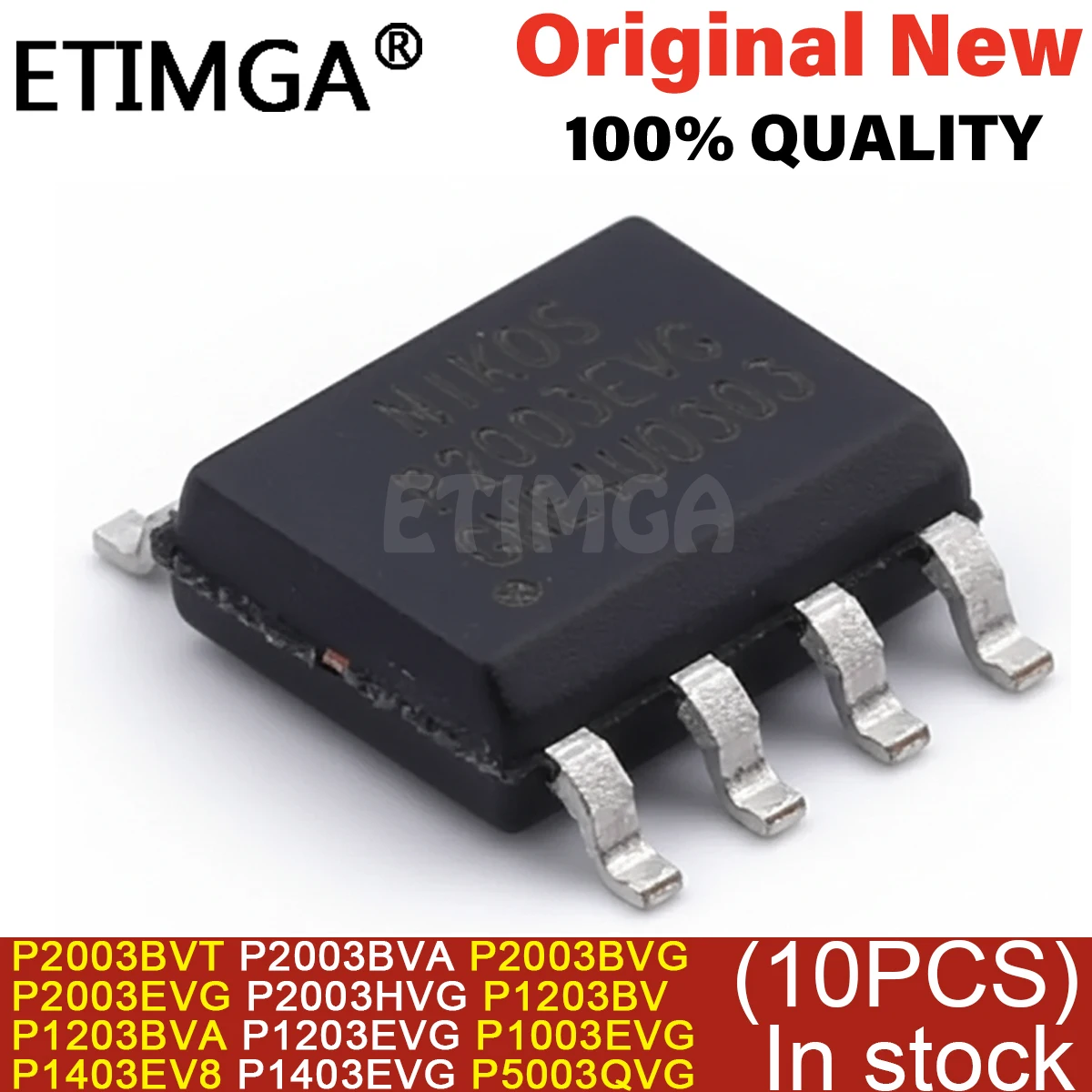 (10 uds) nuevo P2003BVT P2003BVA P2003BVG P2003EVG P2003HVG P1203BV P1203BVA P1203EVG P1003EVG P1403EV8 P1403EVG P5003QVG sop-8