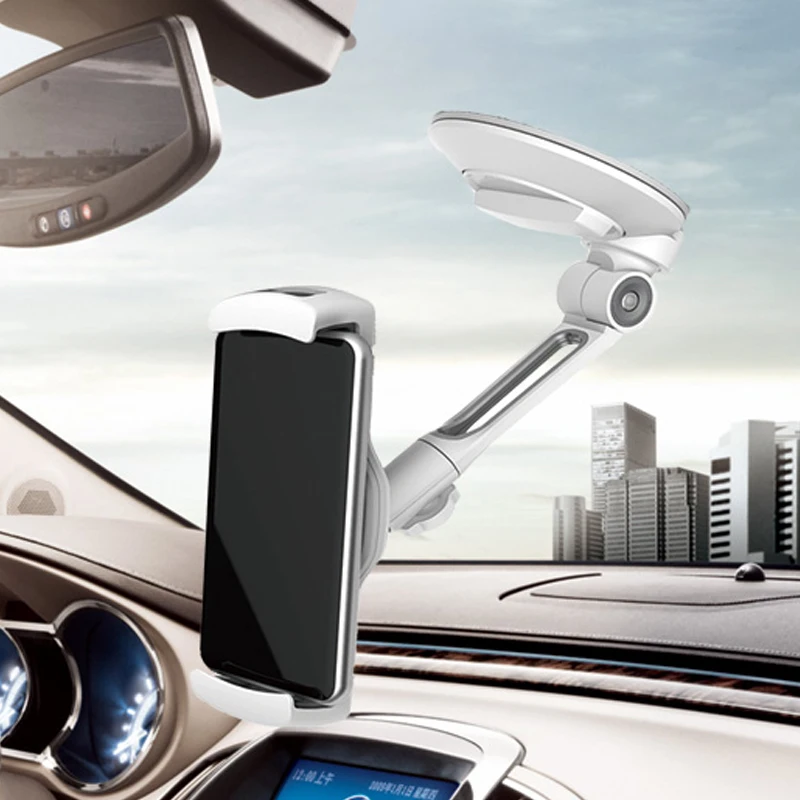 Aluminum Tablet Stand Wall Glass Desk Car Truck Phone Holder Adjustablet Mount for iPad Pro 12.9 Mini Xiaomi Samsung Tablets