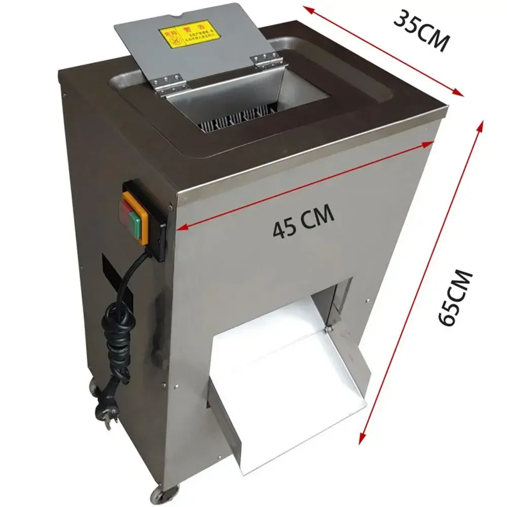 Коммерческая мясорубка, автоматическая машина для резки шашлыков из баранины, электрическая машина для резки мяса