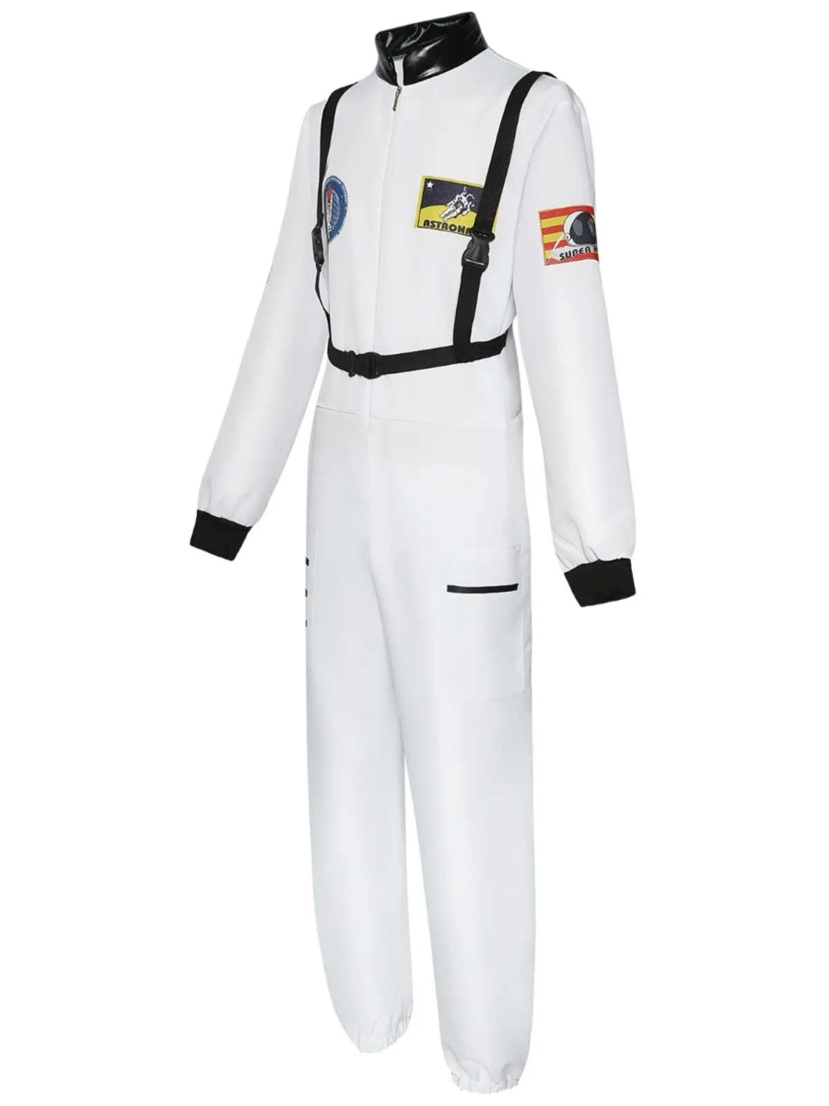 Adulto astronauta loween up par ano final celebração espaço cosplay terno de vôo macacão traje roupas tradicionais femininas