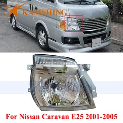CAPQX Front Bumper Headlight For Nissan Caravan E25 2001-2005 Front Head Light Headlamp Head Lamp