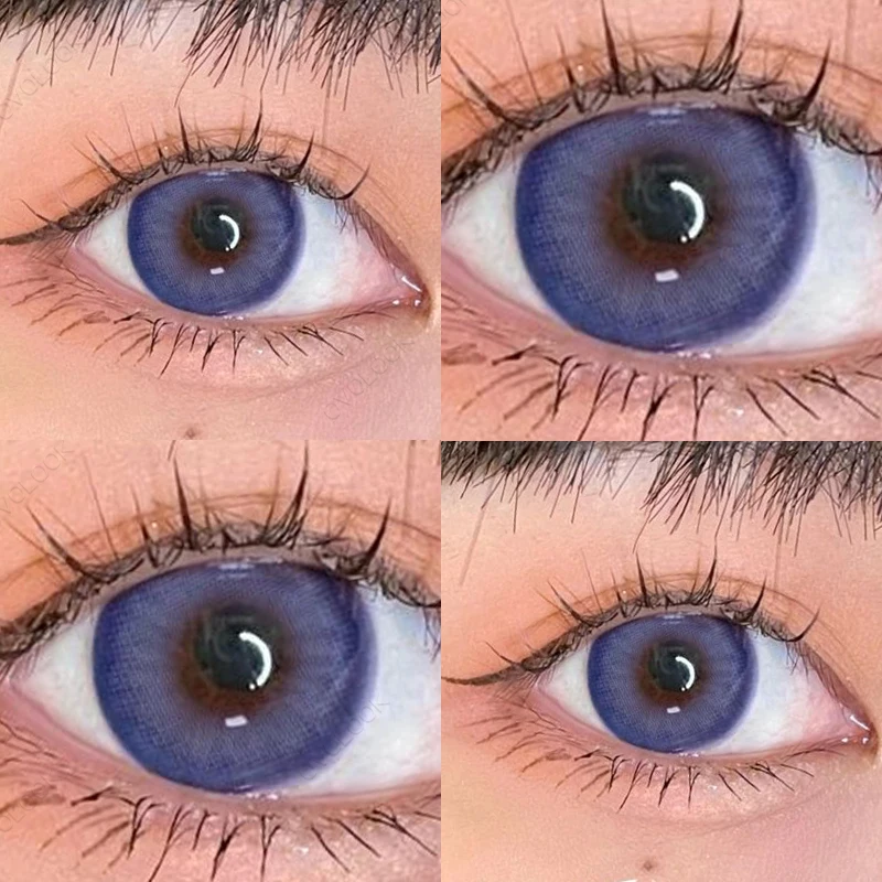 Lentillas de colores RussianGirl Taylor para ojos, lentillas cosméticas de Color Natural, lentillas anuales (Dia:14mm), OVOLOOK-2pcs/par