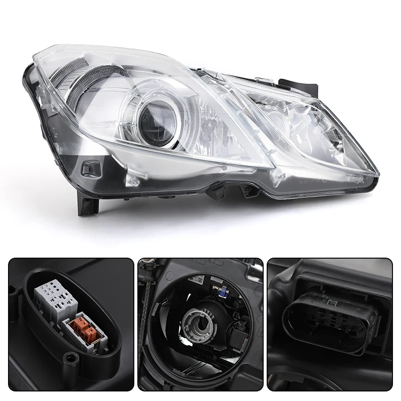 2078207661 With DRL Right Front Xenon Headlight Headlamp for M-ercedes Be-nz E-Class W207 C207 A207 E300 E350 E550