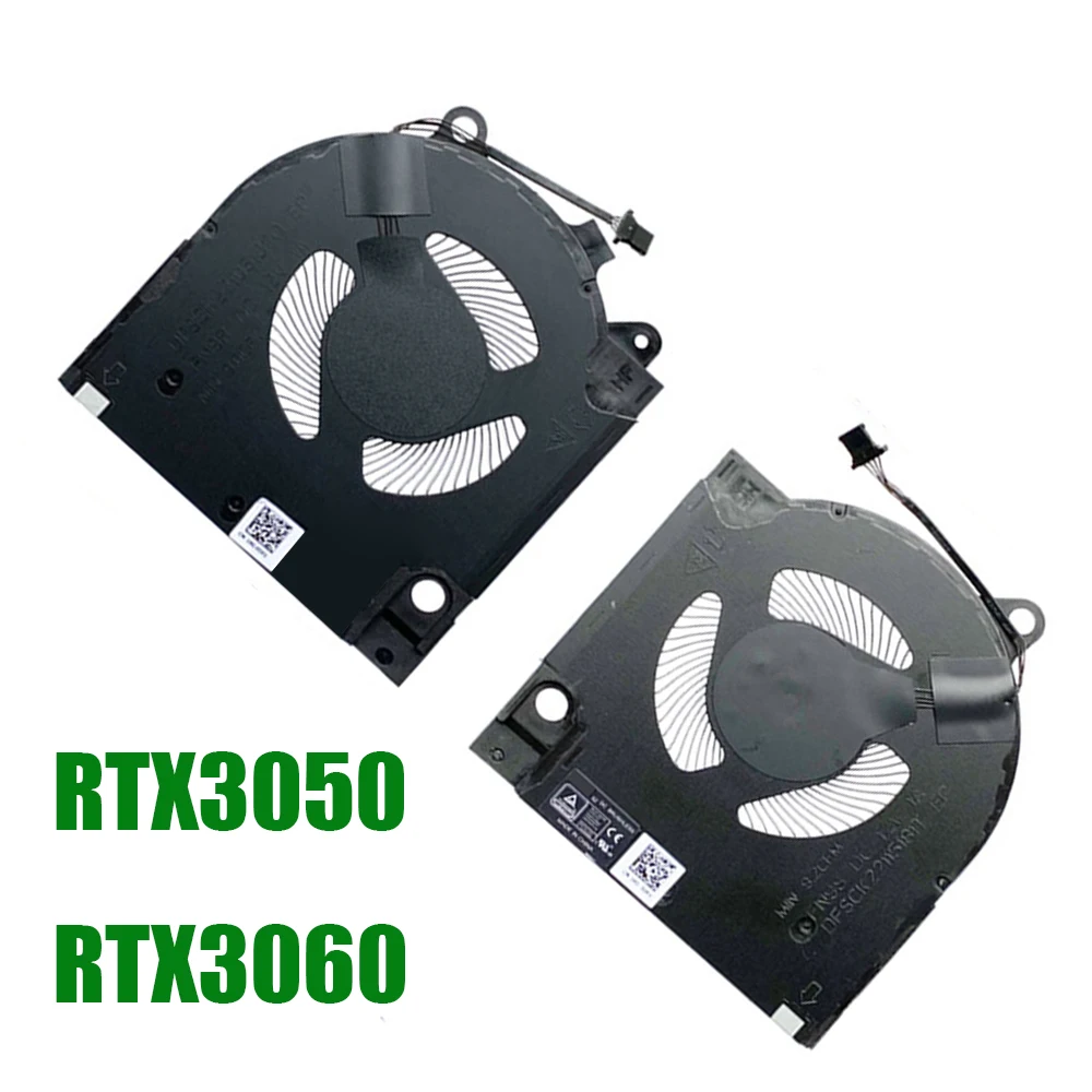 

For DELL G15 5510 5511 5515 RTX3050 RTX3060 DFSCK22105182Q FN9R DFSCK22115181T FN9S EG75071S1-C090-S9A EG75071S1-C100-S9A Fan