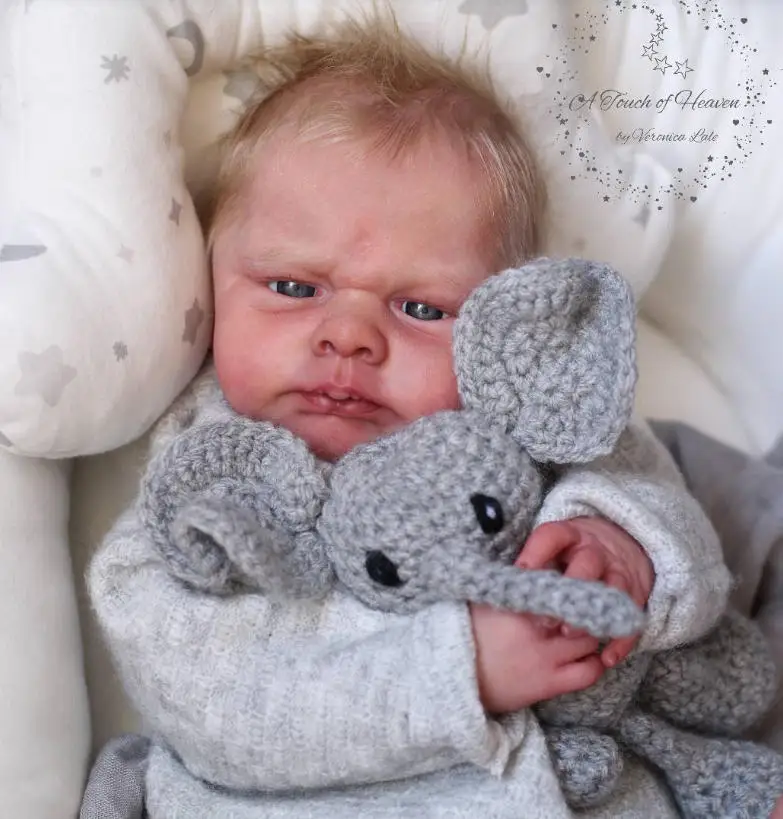 

Набор для куклы Kobi Reborn из винила, 19 дюймов, 2-е издание, неокрашенный, пустой комплект, с тканевым телом и глазами, в свежих цветах