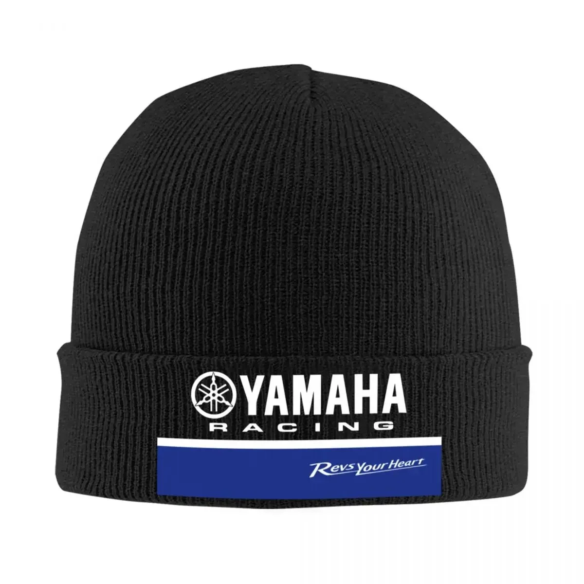 Y-Yamahas Motorcycle Lover Knitted Hats Quality Beanie Anime Unisex Headwear Knitted Caps