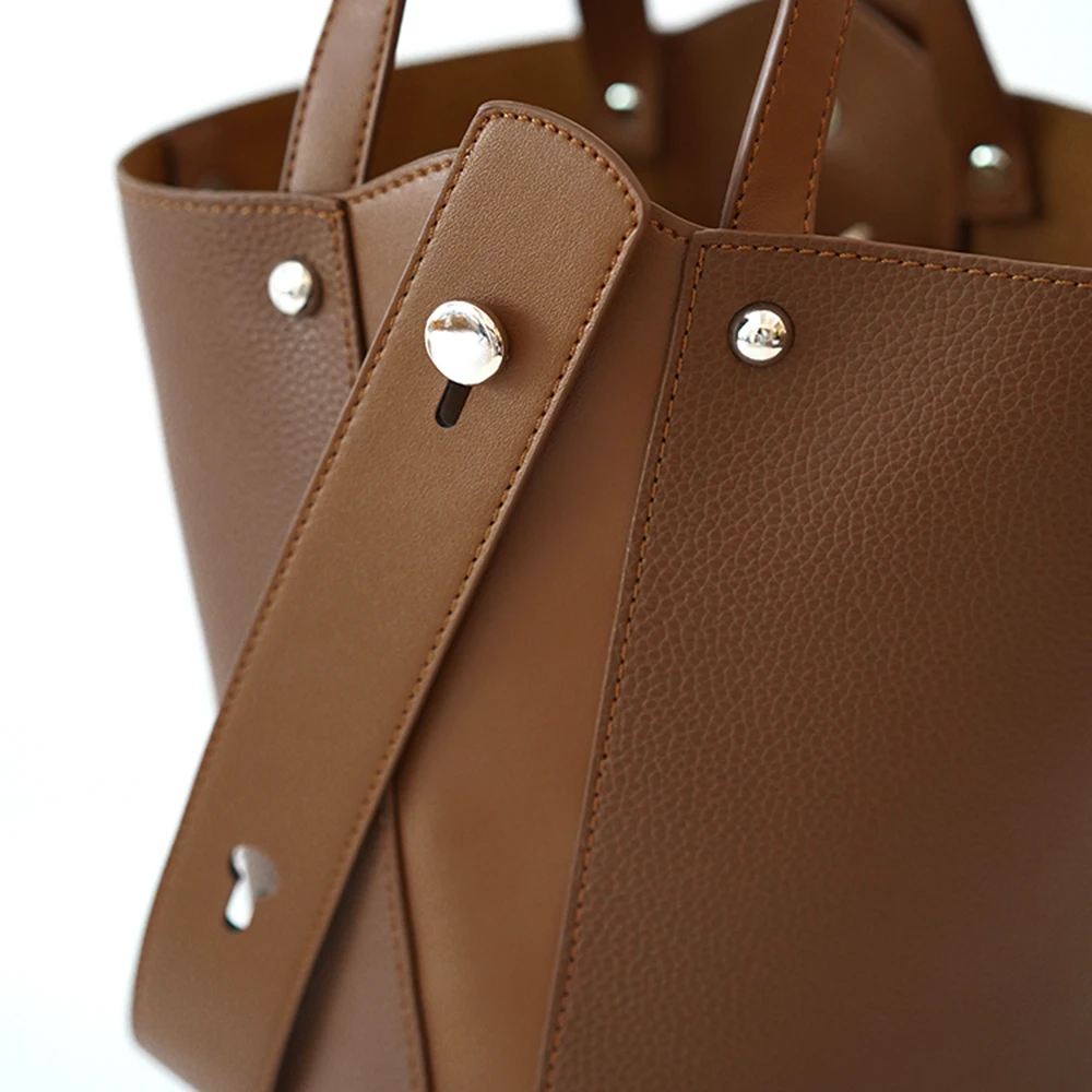 Модная женская сумка-мешок из натуральной кожи 2023, большая роскошная дизайнерская корзина Хобо, женская сумка, элегантная женская сумка-тоут на плечо, кошелек