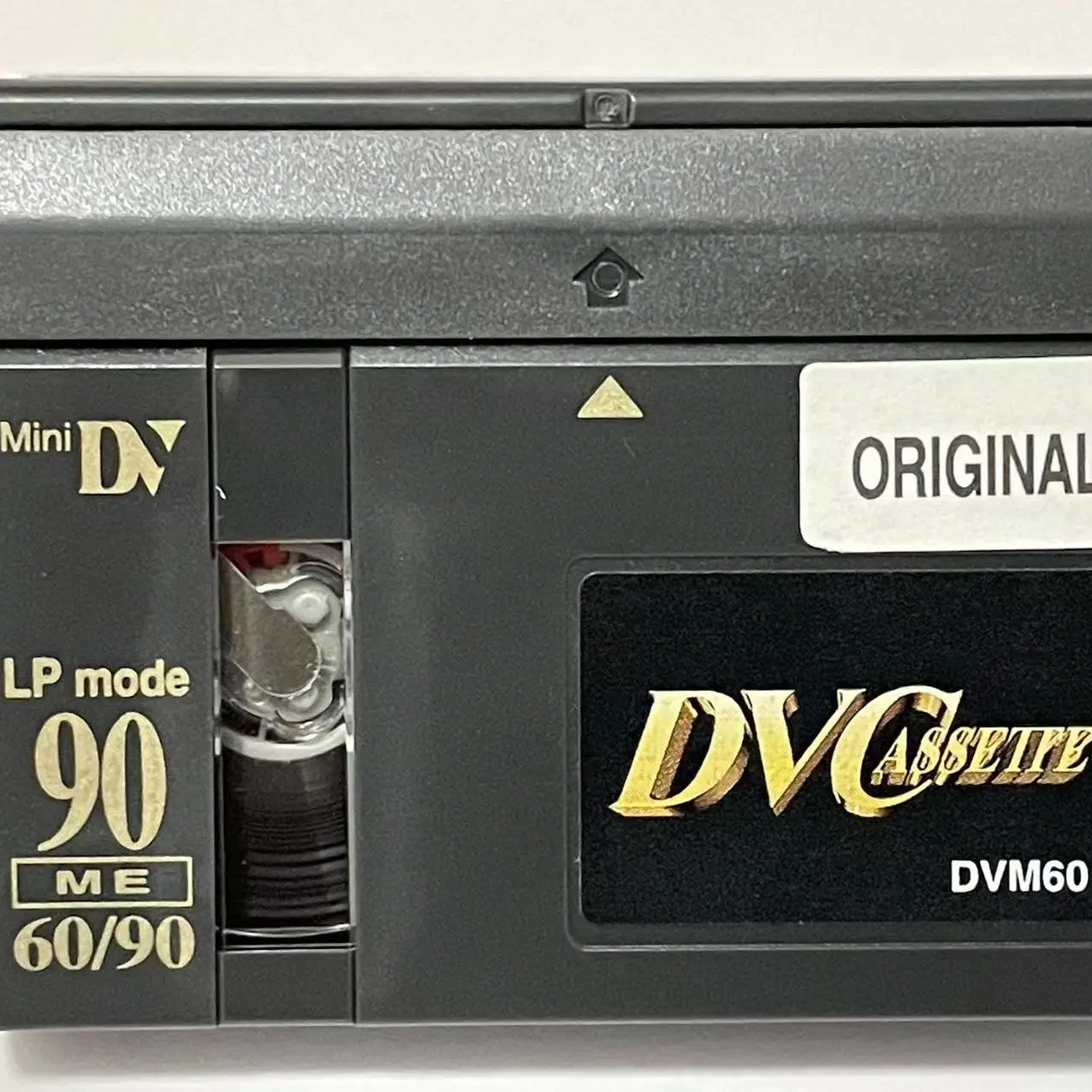 Jedna pusta, oryginalna kaseta magnetofonowa SP60 / LP90 minut AY-DVM60EF DVM60 Mini DV do cyfrowego nagrywania wideo. — zdjęcie produktu 7