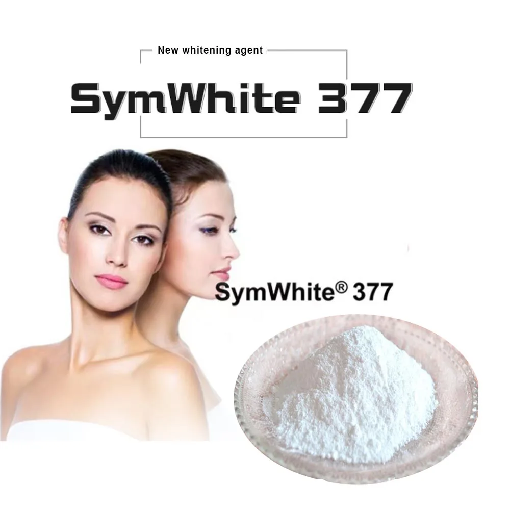 

Symwhite 377 Powder 99% Skin Whitening Anti Aging anti-oxidation Inhibit melanin New whitening Cosmetic Raw Material 10g