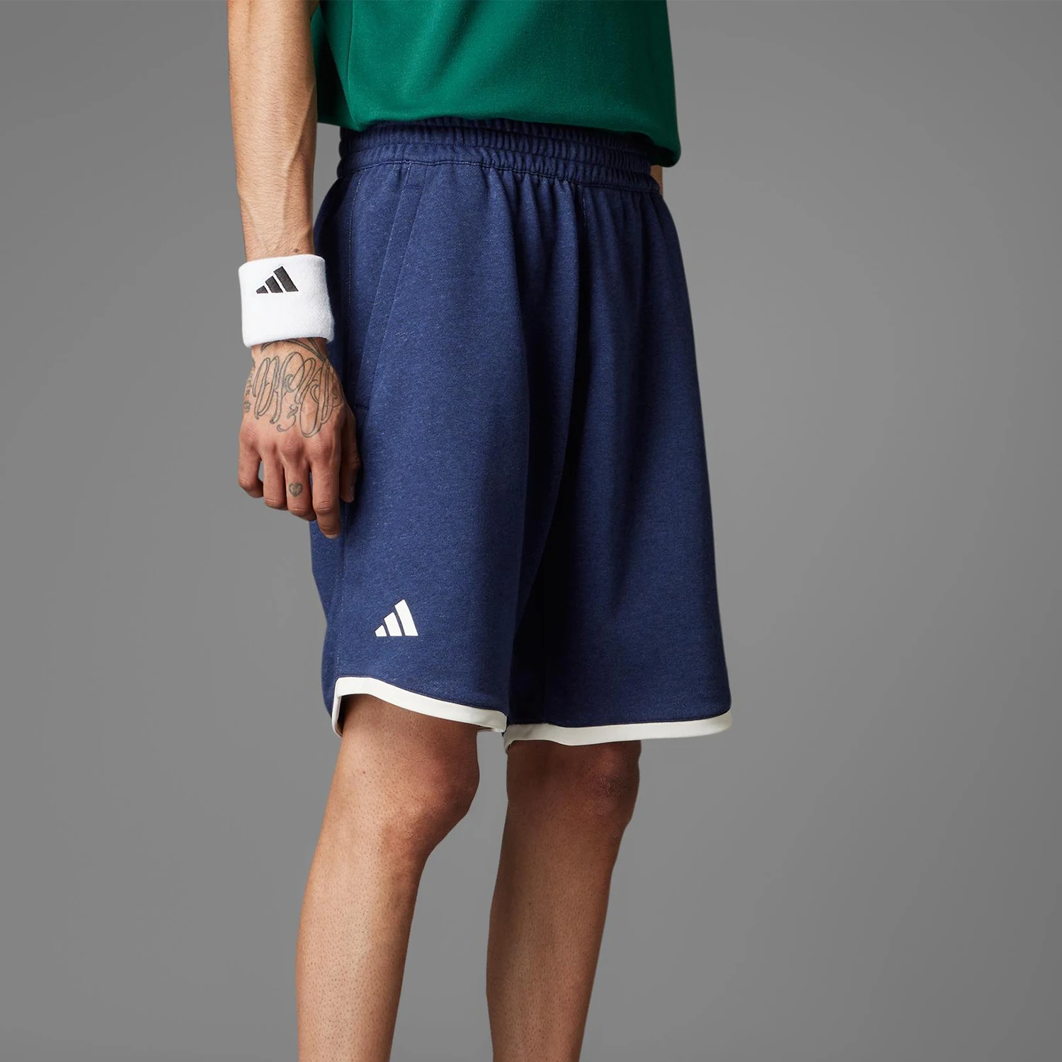 

Adidas genuine 2025 Summer Men's Training Loose Tennis Shorts JC9293