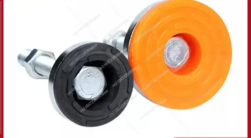 M12 M14 M16 M20 M24 Heavy Adjustable Support Foot 80mm Base Anti-Skid Leveling Pad For Lathe Machine Furniture Workshop