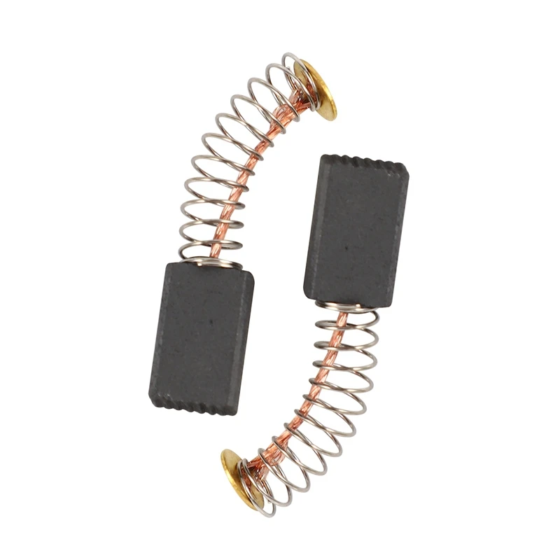 Spazzole di carbone da 8 pezzi 5 mm x 8 mm x 13 mm per levigatrice orbitale per smerigliatrice angolare
