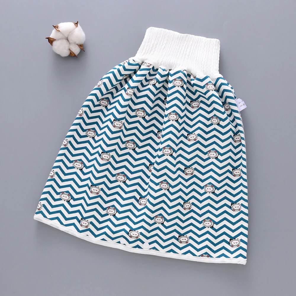 Sleeping Bed Bear Waterproof Cherry Nappy Shorts Cloud Baby Diaper Skirt Flower Diaper Leak-proof Infant Training Pants