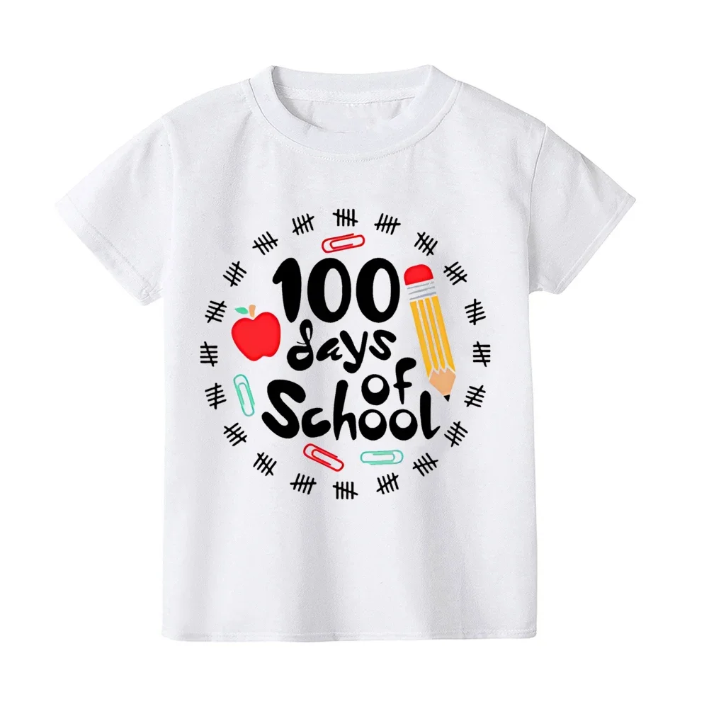 

Welcome Back To School Shirt Kids Girl Rainbow Pencil Colorful Print Watch Out Kindergarten Student Shirt Clothes Kids T Shirt