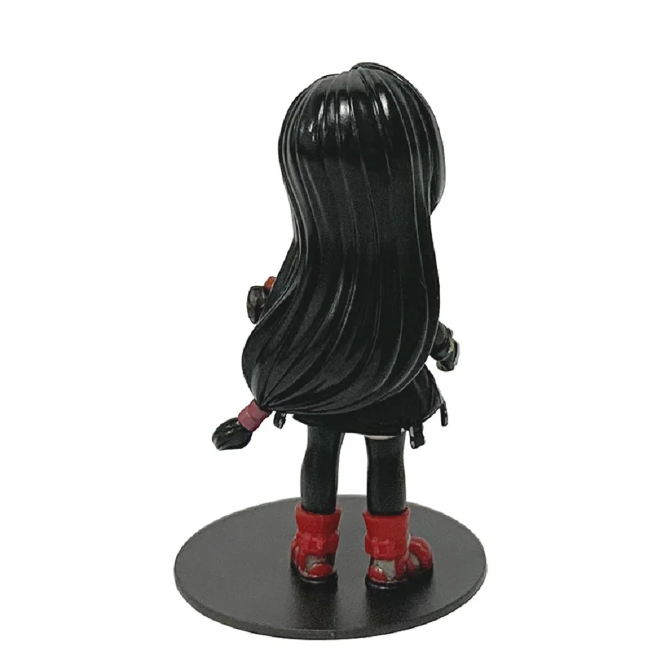 11-12cm Anime Cloud Strife Tifa Lockhart Aerith Gainsborough Zack·Fair Figur Modell PVC Spielzeug Desktop-Sammlungszubehör Geschenk – Detail 16