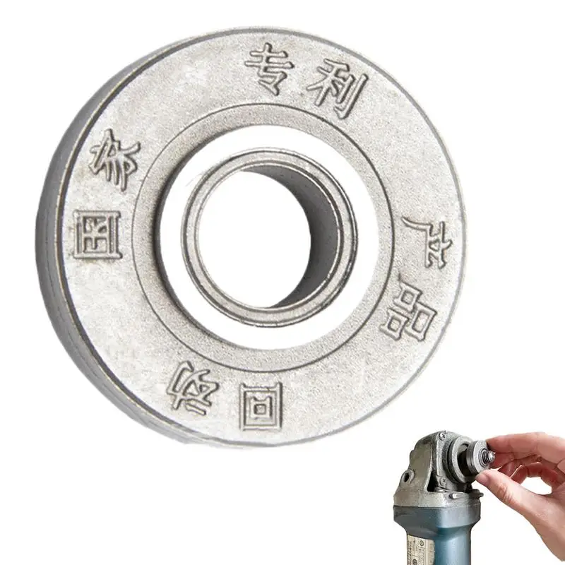 Angle Grinder Flange Nut Pressure Plate Cover Carbon Steel Heavy Duty Wear Resistant Fast Clamping Flange Pressure Plate