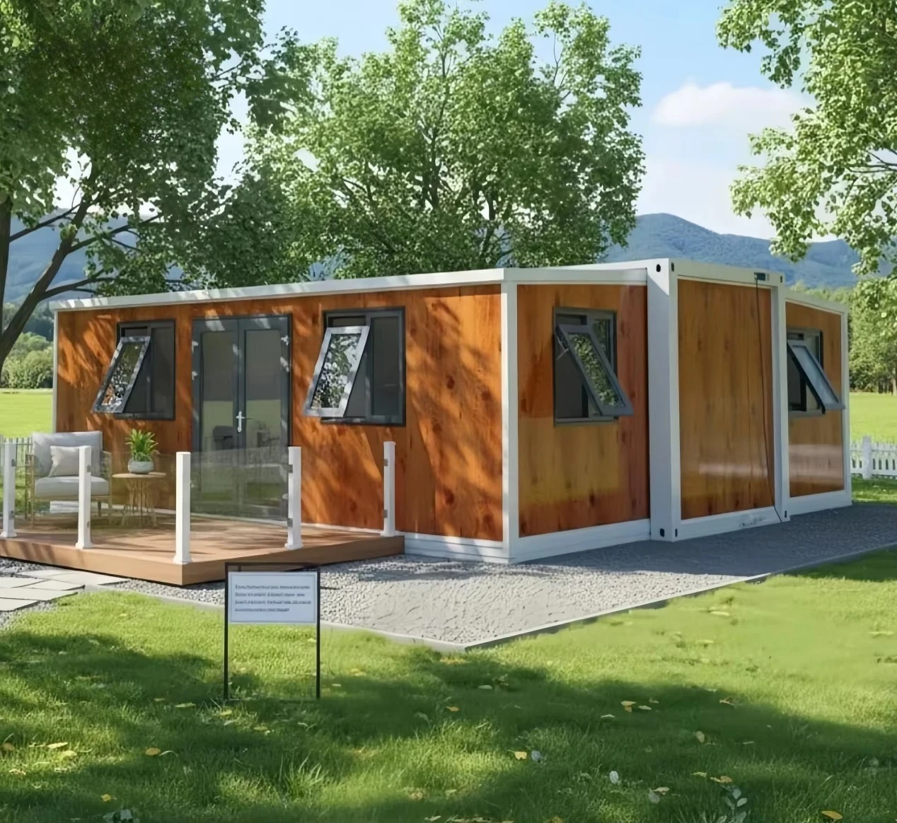 Casa Prefabricated Maison Mobile Tiny Home Folding Prefab Expandable Small Container Houses 2 3 4 Rooms With Kitchen Bathroom