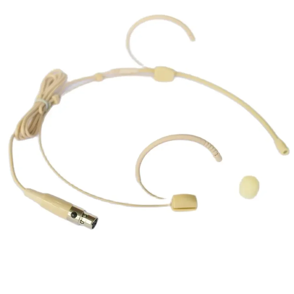 Pro HX62 Super Omnidirectional Headset Condenser Microphones For Shure Sennheiser AKG MiPro  Audio-Technica 3.5mm 3Pin 4Pin Mini