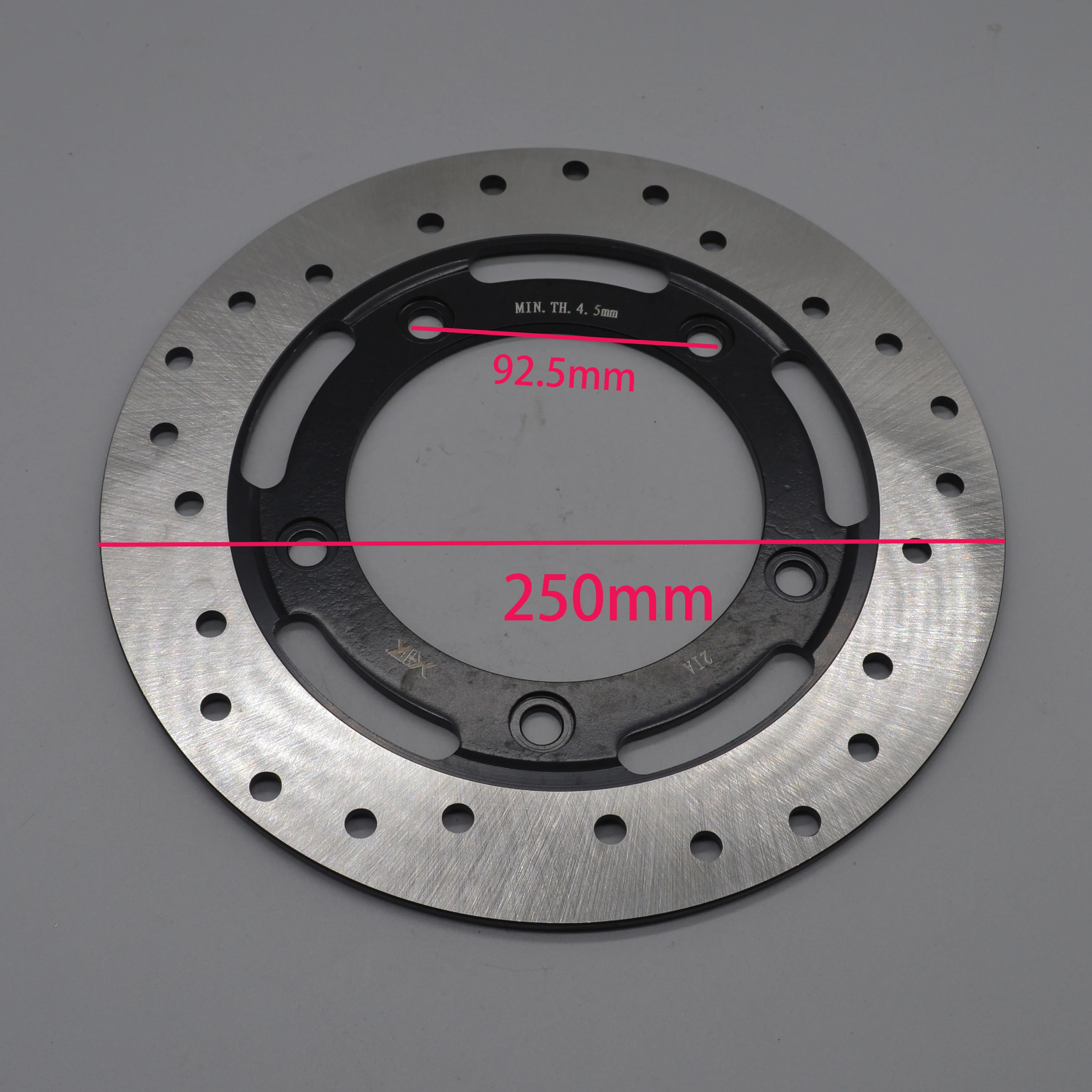 Front rear brake disk disc plate for QJIANG keeway benelli silverblade silver blade 250cc scooter  BJ250T-8 accessories