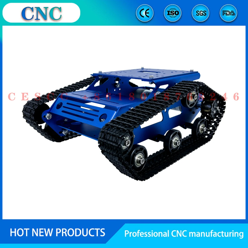 TR300P tracked tank chassis ROS robot open source development platform mobile APP control off-road