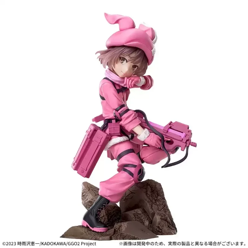 Original Luminasta Series Gun Gale ออนไลน์ LLENN/Kohiruimaki Karen Action Figure งานอดิเรกสะสมเดสก์ท็อปเครื่องประดับ