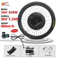 Complete Kit Electric Bike with Battery 350w IMortor/ Imotor Front Hub Wheel Motor for Bicycle 24\