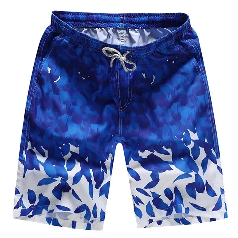 Mens Summer Casual Beach Shorts Quick Dry Boardshorts Surfing Bermudas Fashion Brand Print Short hurley Mens speedo swim briefs