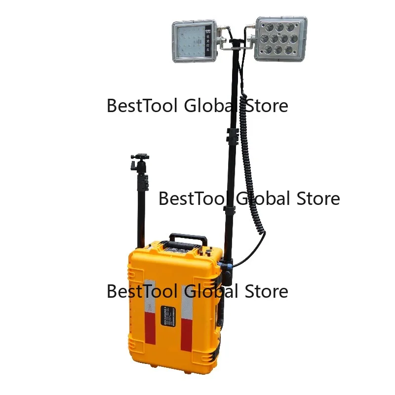 

Emergency lights of mobile multifunctional lighting system for traffic accident scene lighting