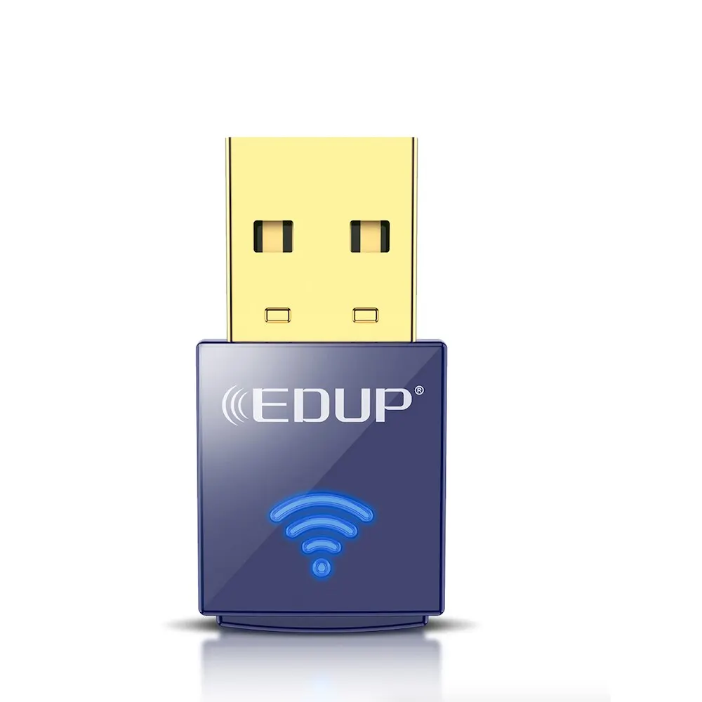 EDettes-Mini adaptateur WiFi 150Mbps, carte réseau sans fil, Bluetooth, Unvétérans wn 4.0, USB 2.0, WiFi, Ethernet, adaptateur de signal stable pour PC, ordinateur portable