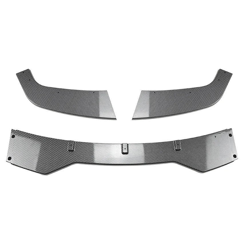 For BMW 3 Series F30 F35 318 320 328 335 2013-2019 Car Canard Lip Body Kit Protector Cover Front Bumper Splitter Lip Spoiler