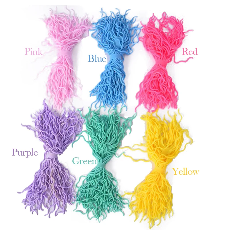 1PCS TPR Soft Simulation Ramen Noodles Elastic Pull Rope Fidget Toy Anti Stress Rope Stretch String Stress Relief Autism Toys