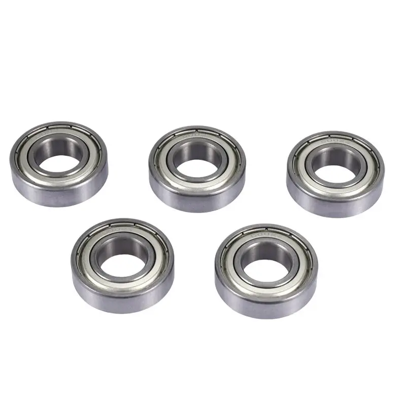 

A59Z-6002Z 15 X 32 X 9 мм Экранированные металлические шарикоподшипники 5 шт., серебро