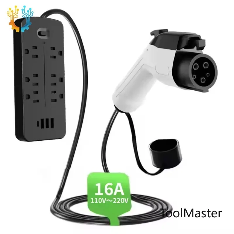 

2026[Hot Sale] Smart American J1772 Extractor V2L LED Display Real Time For EV Home Backup Office Power Solution Device Laptop C