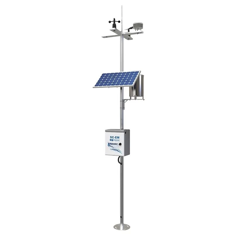 with Metrological Smart Agricultura SensorsAutomatic Meteo Hydrological Station Weather Estacion GPRS