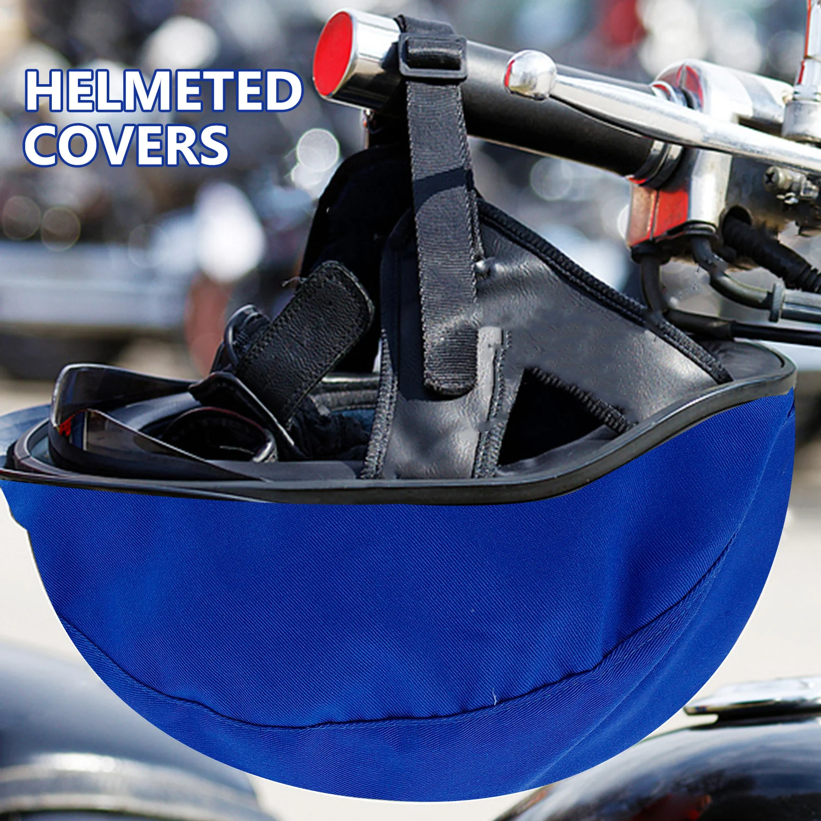 Reversible Cloth Cover for Cycling and Motorbike Riding Stylish Elastic Protector Cap Comfortable Breathable Lightweight
