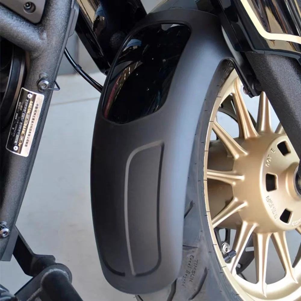 For Benda NAPOLEONBOB 500 motorcycle front and rear fenders Modified lengthened front and rear water baffles mud tiles mud guard