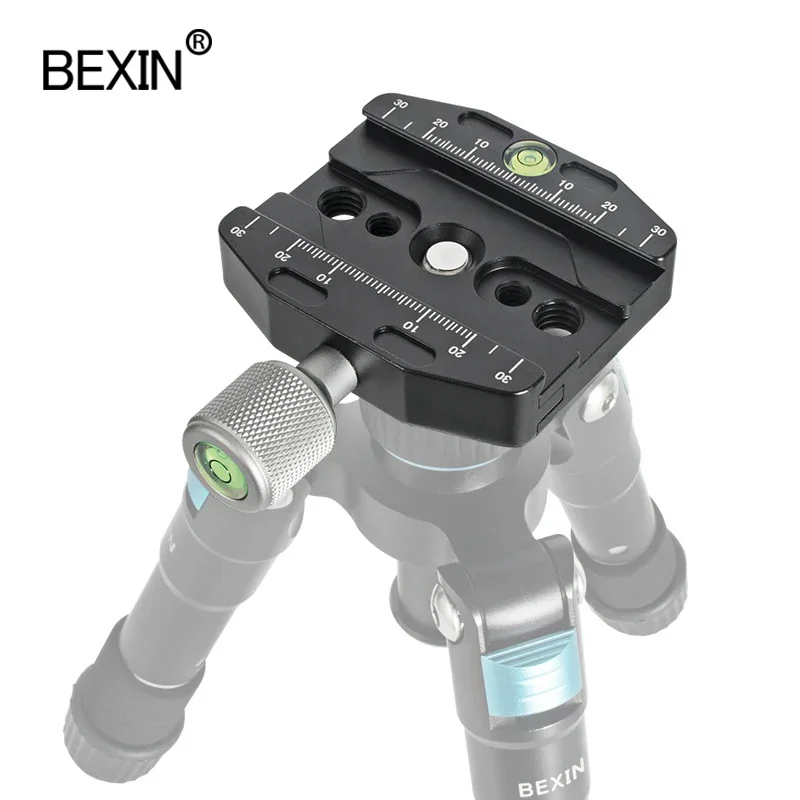 QR70N Dslr Quick Release Clamp Camera Statief Klem Beroep Schieten Stand Plaat Mount Adapter Voor Punt Camera Statief