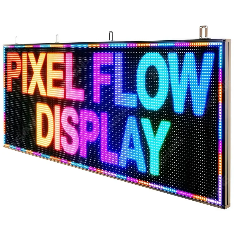 Programmable LED Display Outdoor Digital Signage Commercial Scrolling Electronic Message Board Wifi Control Display Panel