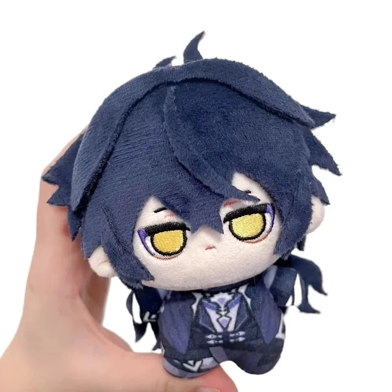 10cm anime jogo genshin impacto flins kawaii cosplay algodão boneca estrela do mar corpo dos desenhos animados mini macio plushies brinquedo figuras fãs presente